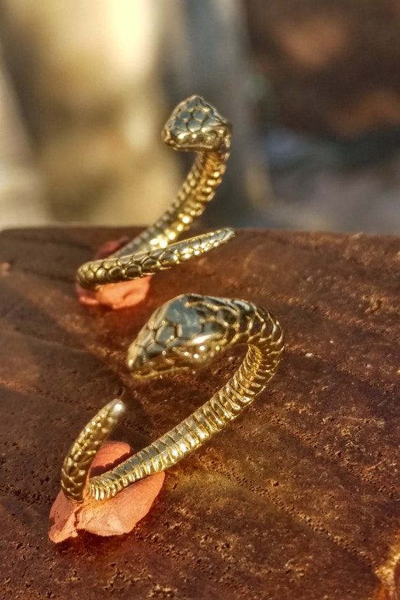 Trendy Brass Ring Surround Adjustable Gold Plated Zircon Snake Rings -  China Ring and Fashion Ring price | Made-in-China.com