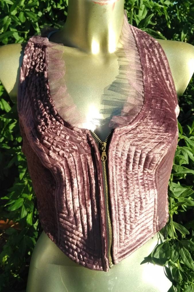 Hippie chic gilet Etsy France