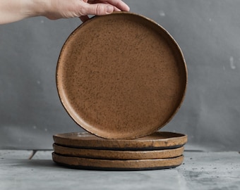 Crown Lynn | Pioneer Stoneware | Dinner Plates | Side Plates