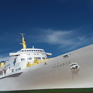 NOT AVAILABLE Commissioned 1:144 scale scratchbuilt Oceanic cruise ship image 2