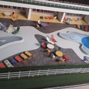 NOT AVAILABLE Commissioned 1:144 scale scratchbuilt Oceanic cruise ship image 6