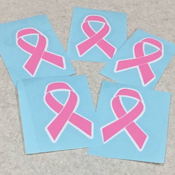 Breast Cancer Helmet Stickers Etsy