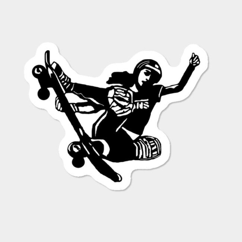Download Young Girl Skateboarding 3 SVG Cut File Digital Download ...