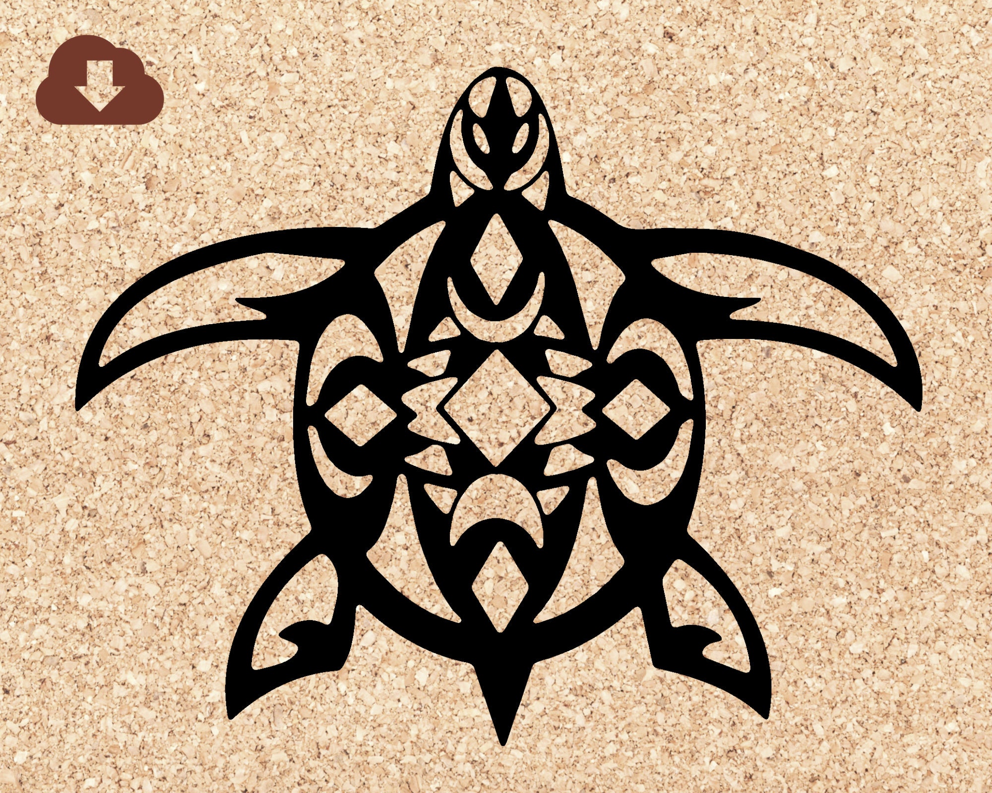 Native American Turtle Symbol SVG Cricut Cutting File, Geometric Pattern  Tribal Turtle Silhouette Papercraft, PNG and JPG for Clip Art - Etsy India
