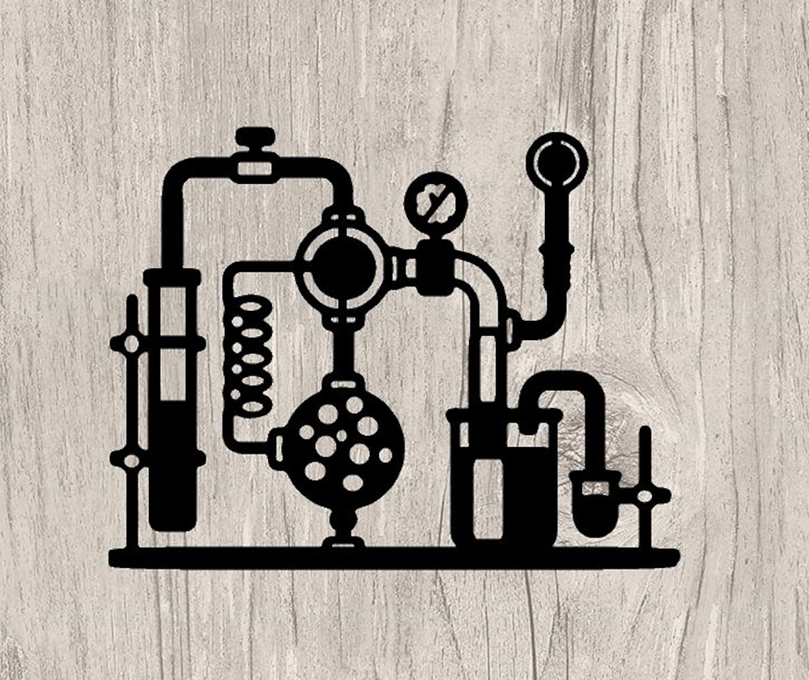 Science Lab SVG PNG JPG Cut File Digital Download Clipart Etsy UK