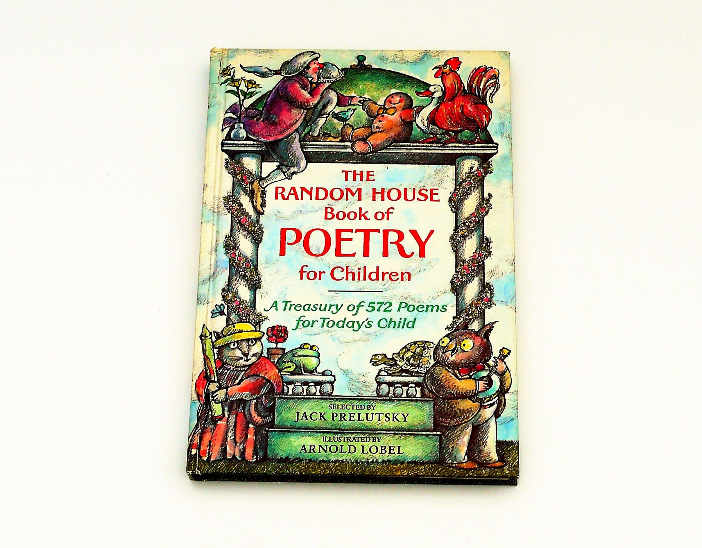 1983 Vintage Children's Poetry Book The Random House Book Etsy