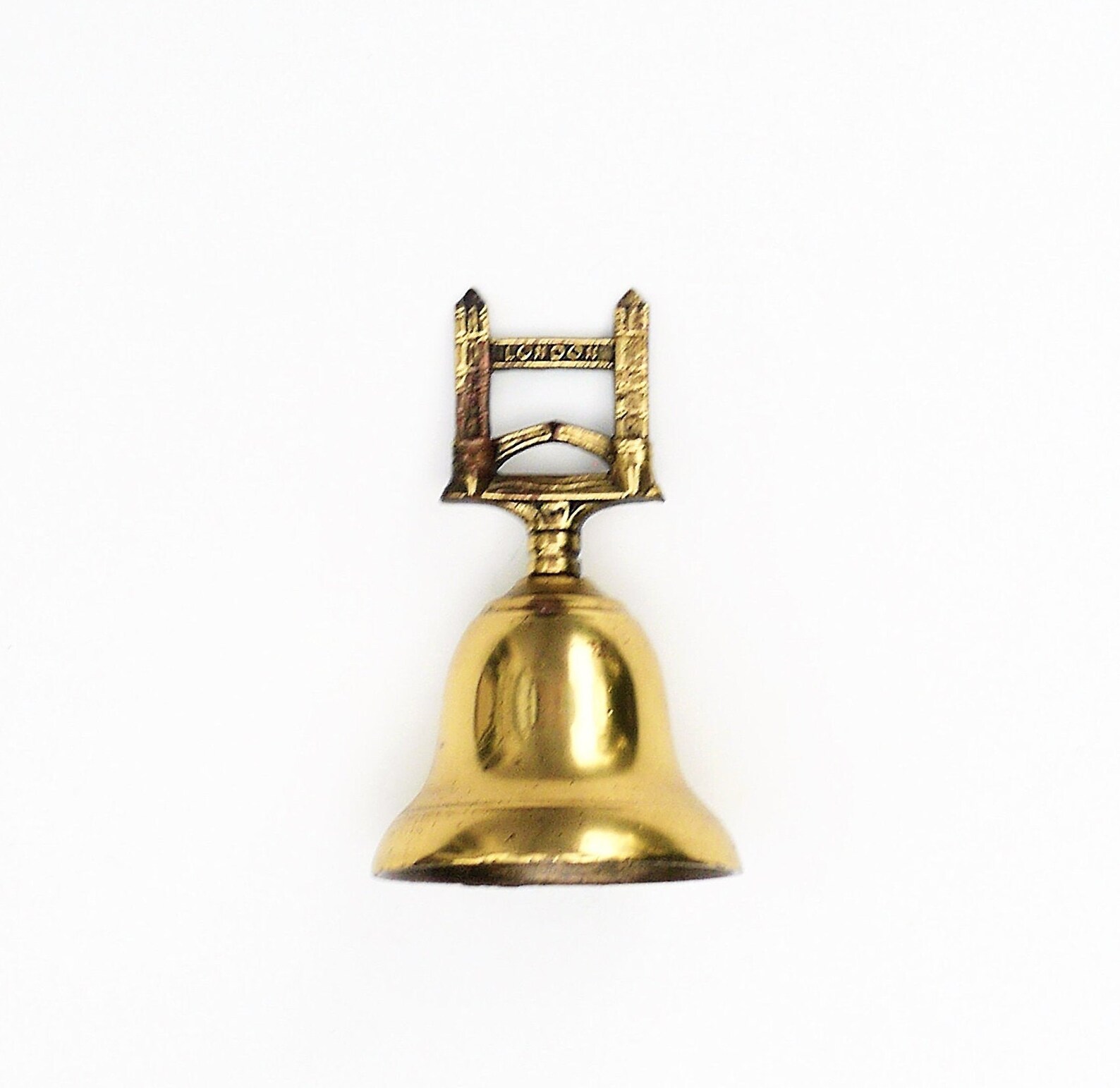 Vintage Brass Bell Еnglish Dinner Bells Queen Elizabeth Etsy