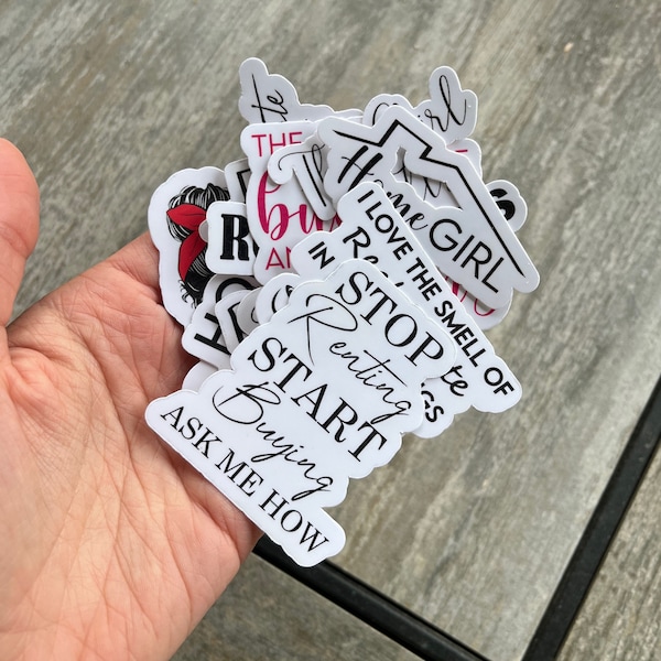 Realtor Stickers Etsy