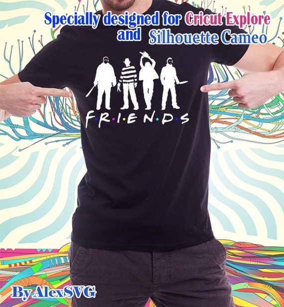 Friends Svg Clipart Cut Files Vector Logo Editable Etsy