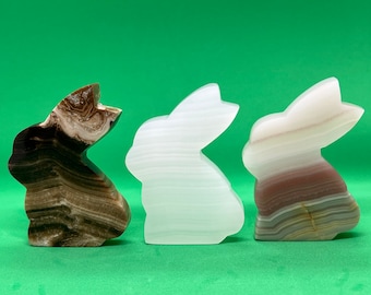 3x Calcite Bunnies