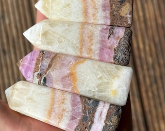 Pink Aragonite Towers SETS