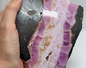 Gorgeous Slab of  Pink Aragonite