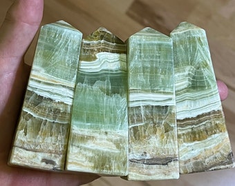 Kiwi Green Calcite Towers