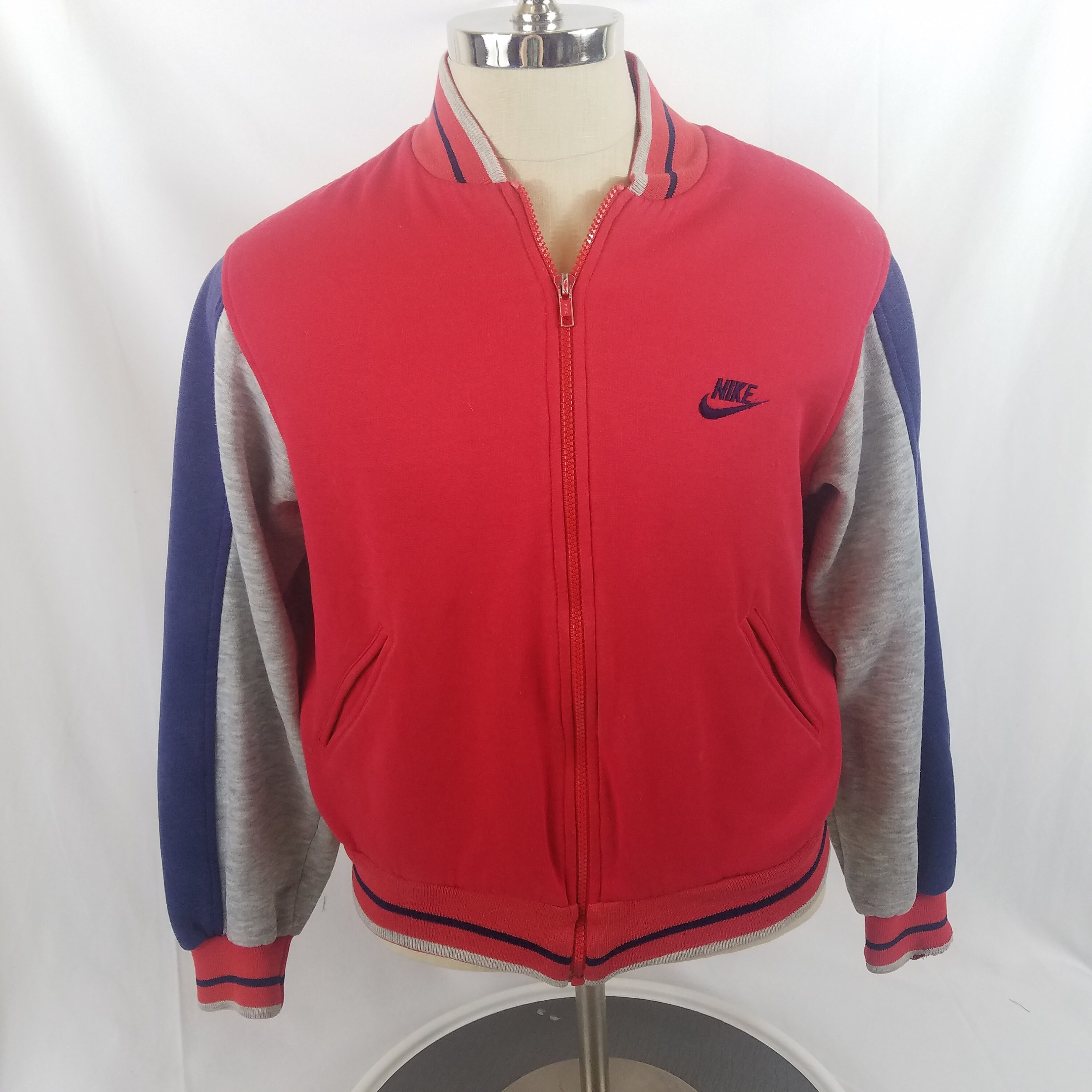トップス 80s OLD NIKE 3tone track jacket 80s OLD NIKE 3tone track jacket