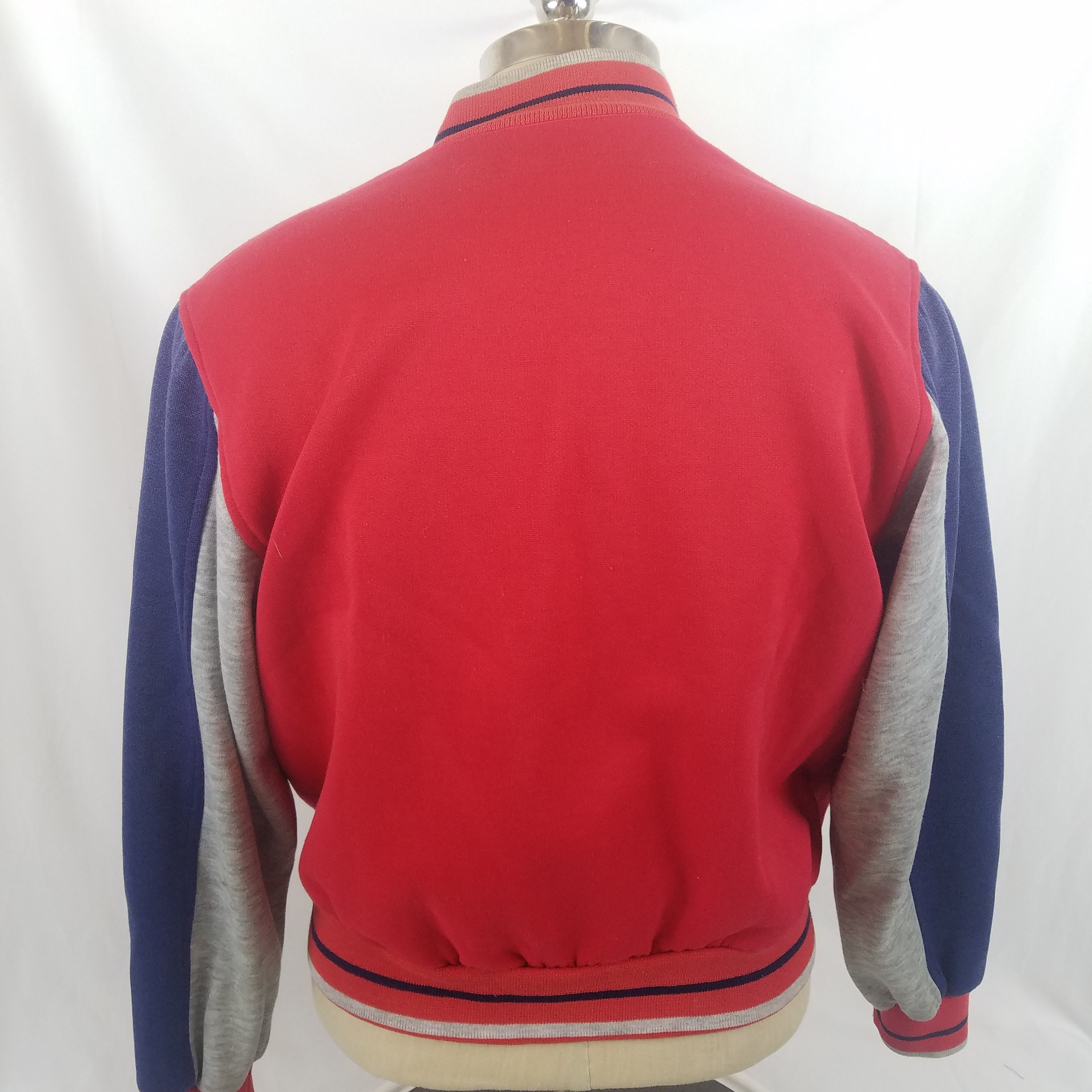 Nike Vintage 80s Gray Tag Track Jacket Running Three Tone