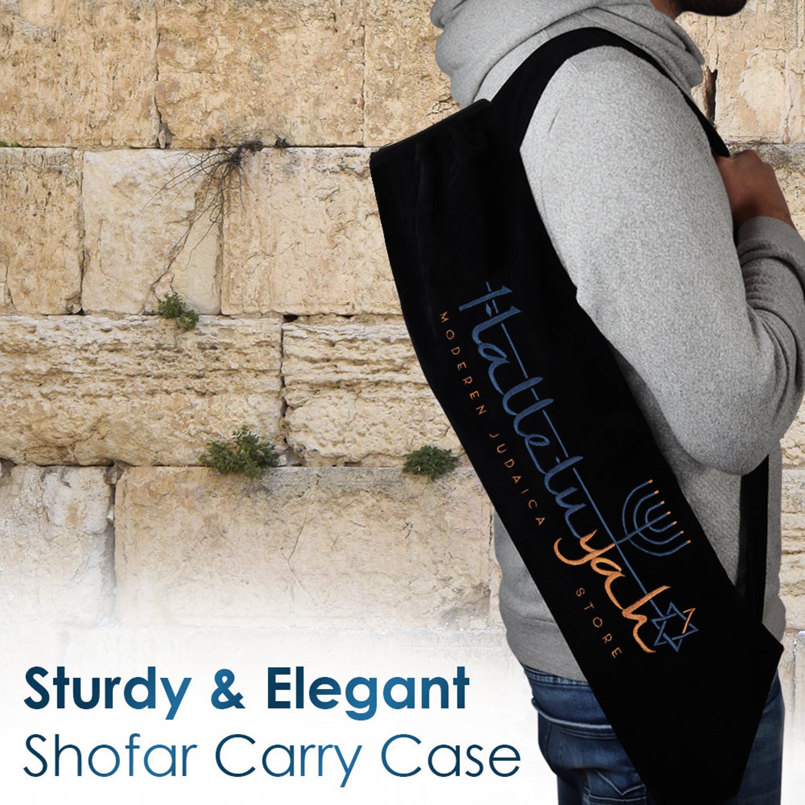Halleluyah Shofar Carrying Velvet Bag for Yemenite Kudu Etsy