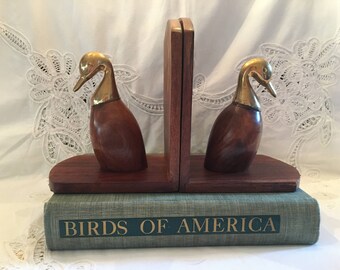 Wooden Decorative Parrot Design Painted Bookends Wooden Bookends