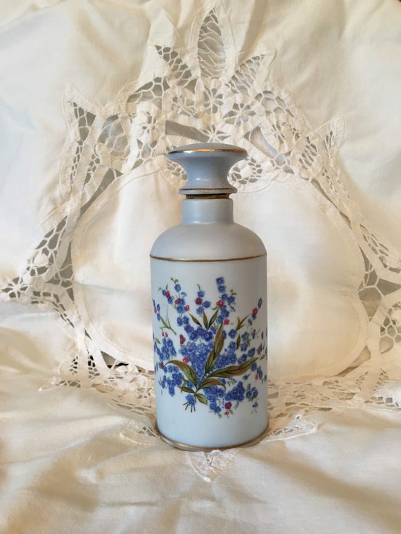 Lefton Pefume Bottle, Lefton China Bottle with Cor