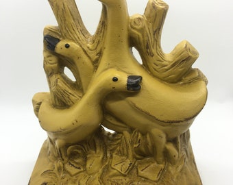 Vintage Heavy Steel Cast Iron Duck, Goose, Door Stop, Ducks,  Shabby Cottage Chic Decor, Goose Door Stop, Duck Gifts, Duck Lovers