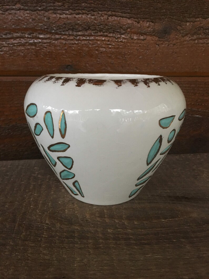 Roselane Pottery Art Deco Pottery Roselane Pottery Vase Mid Etsy