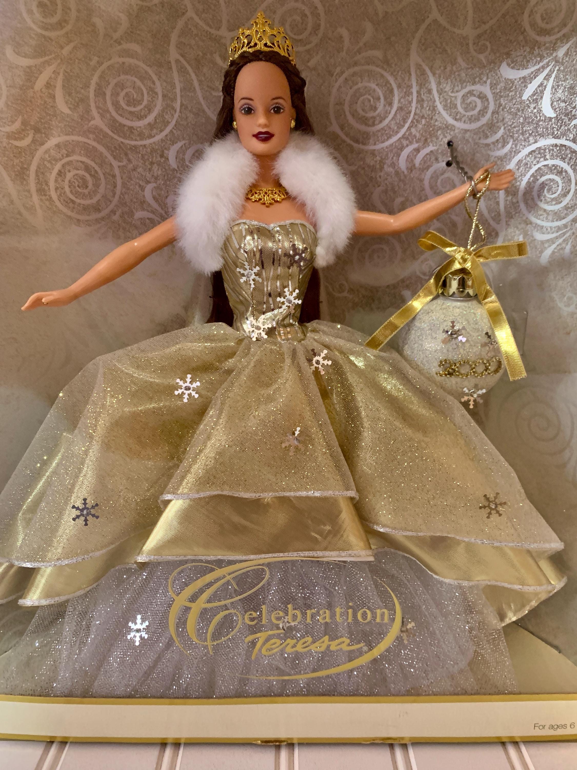 ビンテージ、テディーベアー HOLIDAY IN NEW YORK 2000 Special Edition 2000 Celebration Teresa Barbie Doll - Etsy