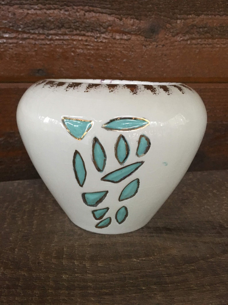 Roselane Pottery Art Deco Pottery Roselane Pottery Vase Mid Etsy