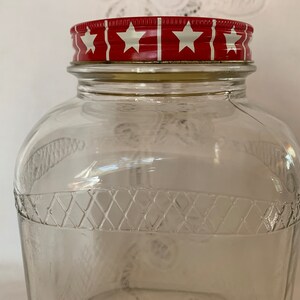 Vintage Maxwell House Coffee Jar with Lid, Kitchen Storage Decor bild 7