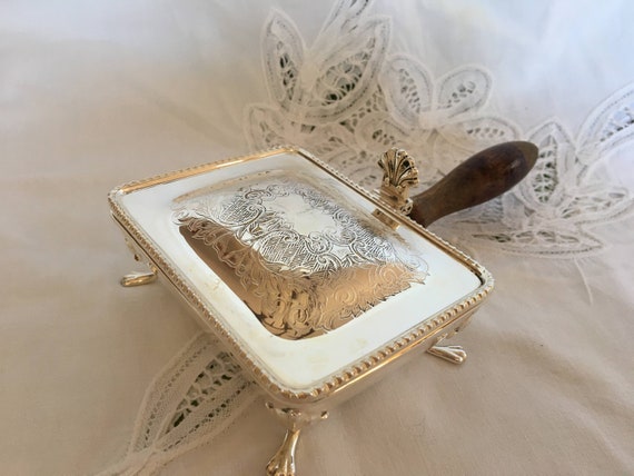 antique cigarette butler Superb live lambert and trumpeter packets in Tobacciana 1950's Brass Cigarette Butler Ashtray