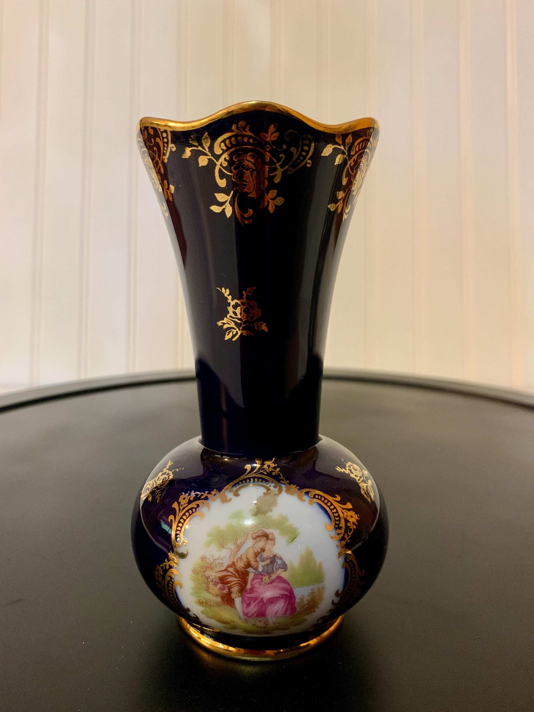 Limoges Vase - Etsy