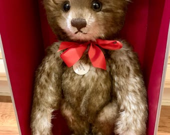 BOUTON STEIFF DANS L'OREILLE OURS 55 PB 1902 réplique 2002 lim. 7000 pièces