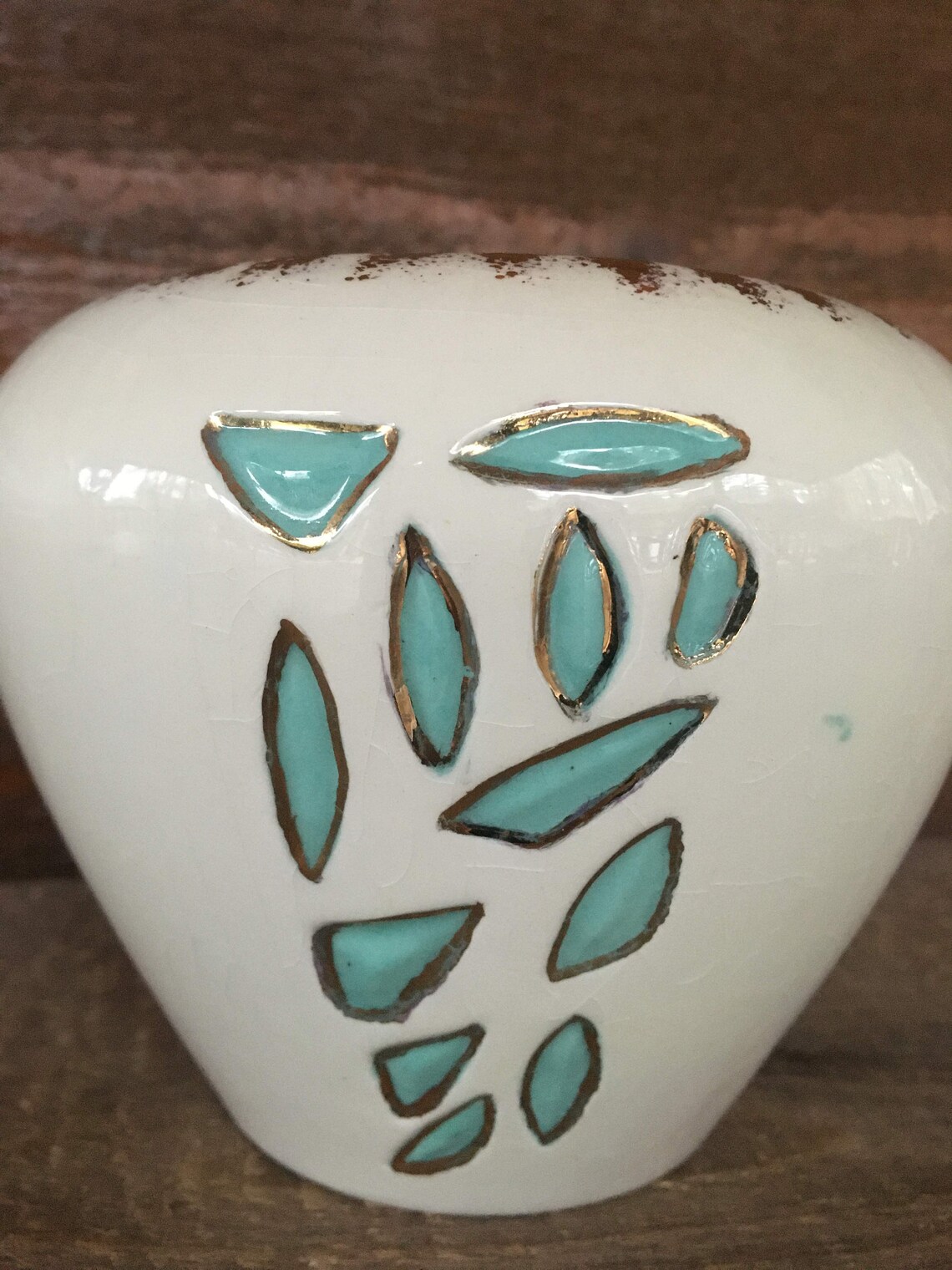 Roselane Pottery Art Deco Pottery Roselane Pottery Vase Mid Etsy