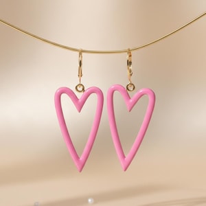 Orecchini pendenti a cuore per donna - Italia