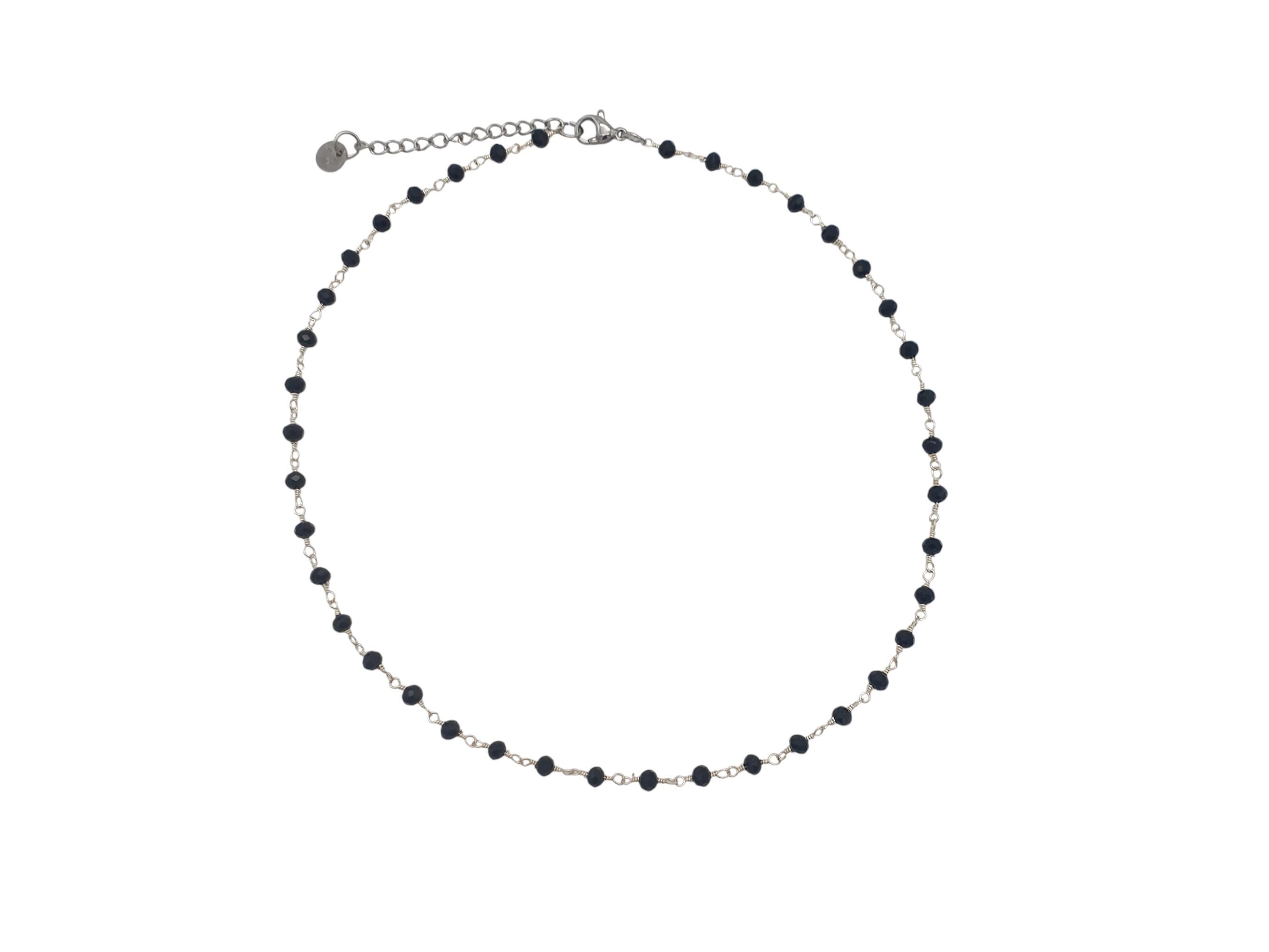 Collana Unisex Rosario Oro Bianco 60 cm ELO0273OREF - Eloise Gioielli