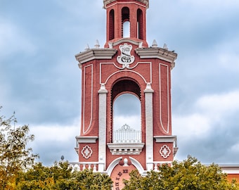 Casa Bonita Restaurant near Denver, Colorado, Architecture Photography, Printable Digital Download
