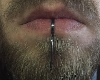 Handmade Hypoallergenic Niobium Talon Lip Piercing Body Jewelry