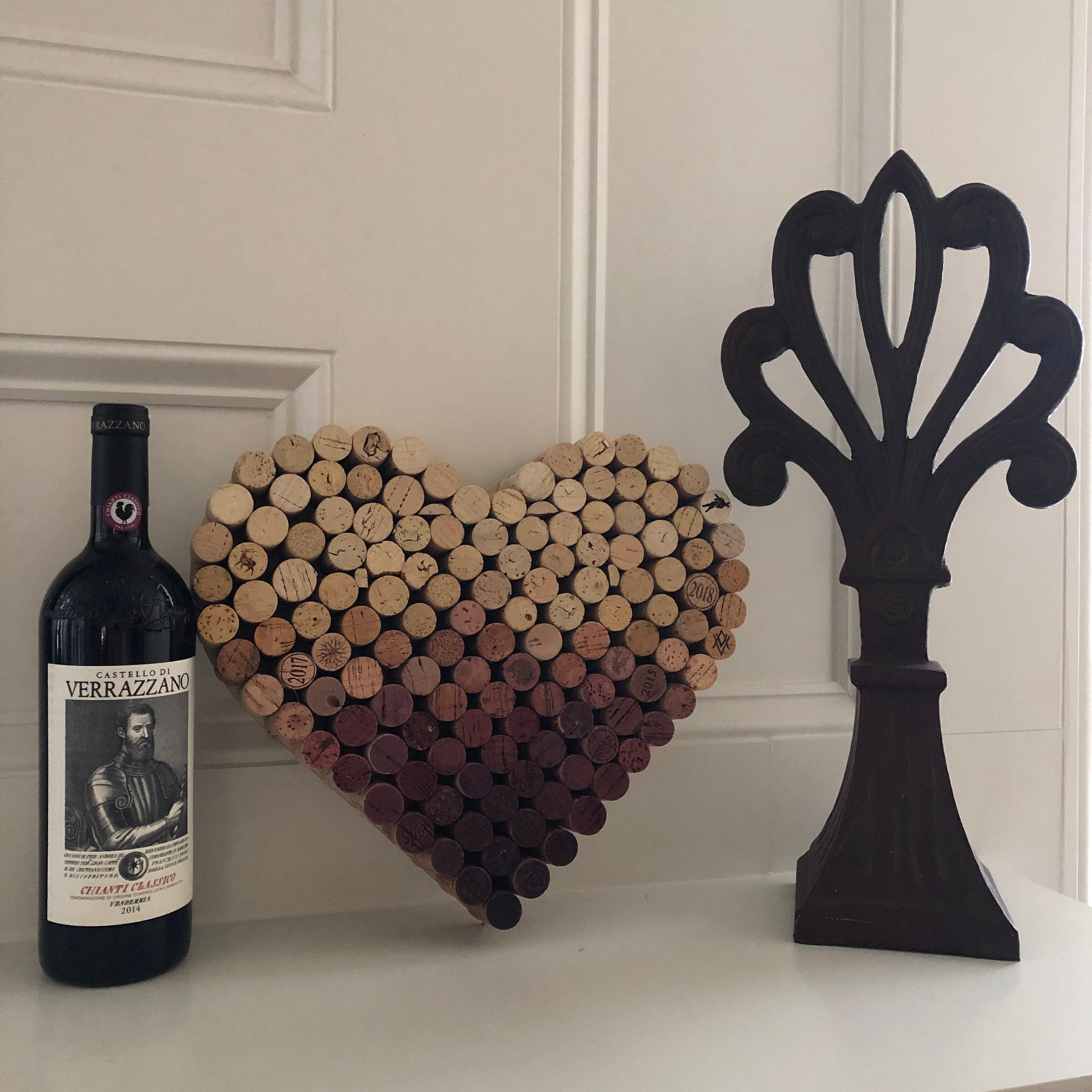 Wine Cork Heart - Etsy