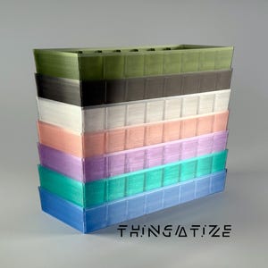 Translucent Paint Tube Organizer Trays - Flexible & Breathable Holder for Art Storage, Perfect Artist Gift, Travel-Friendly Solution