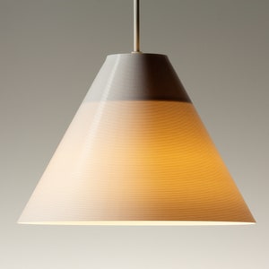 Conical White Lamp Shade: Modern Pendant Light, Home Decor (10 inch)