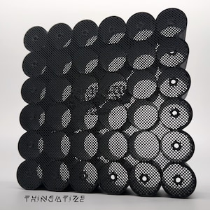 Wall Mount Bottle Rack for Oligo Calura Gloss - Fits 2oz bottles up to 38mm - Salon Storage and Color Organizer