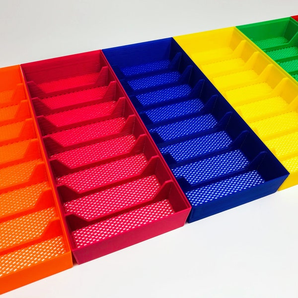 Watercolor Paint Tube Trays - Stackable - Guaranteed Unbreakable - Made in USA by Thingatize