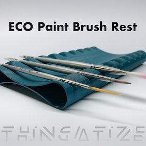 ECO Paint Brush Rest - Perfect Gift for Painters and Artists - Lightweight and Portable Brush Holder - Guaranteed Unbreakable - Made in USA