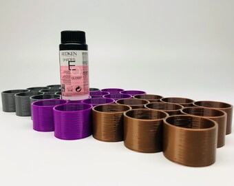 Redken Shades EQ Hair Color Bottle Trays for 2oz, 33 mm bottles - 1 Inch tall - Extra Durable - Non-Breakable