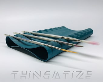 ECO Paint Brush Rest by Thingatize- Ultra Lightweight Paint Brush Holder - Guaranteed Unbreakable - Non-Toxic - Made in USA