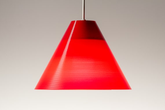 red lamp shades b&m