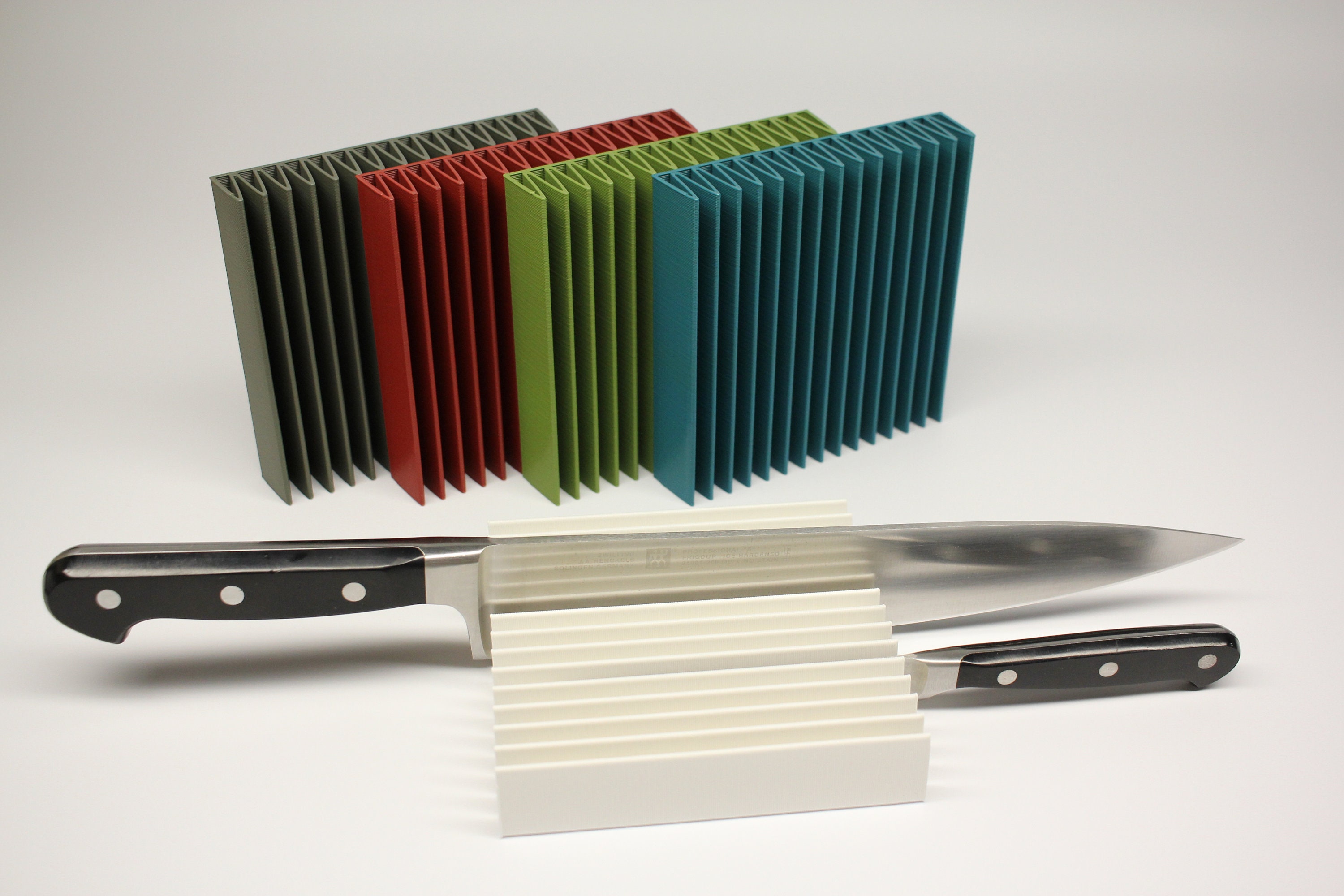 13Piece Stainless Steel Knife Block Set in Sharpener in Drawer Steak Knives  Natural Kitchen Knife With Storage Holder - AliExpress