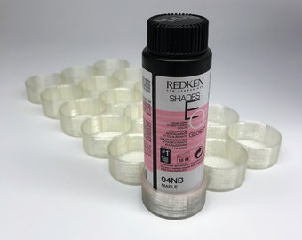 Redken Shades EQ Hair Color Bottle Trays for 2oz, 33 mm bottles - SHORT Version 5/8 Inch tall - Extra Durable - Non-Breakable