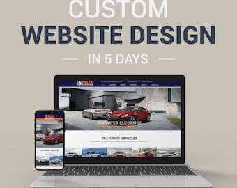Custom Website Design, Creative WordPress Website, Responsive Web Design, WordPress, Blog Website, Portfolio Website, Business Website