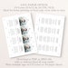 Funeral Bookmark Template, Printable Funeral Favor, Editable Funeral ...