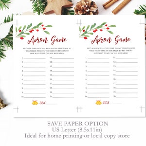 Christmas Bridal Shower Games Printable, Editable Winter Bachelorette ...