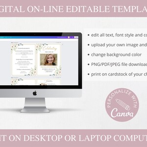 loss of father, funeral card, funeral brochure, celebration of life, funeral program, obituary template, loss of mother, in loving memory, loss of loved one, canva template, loss of grandmother, funeral template, obituary program